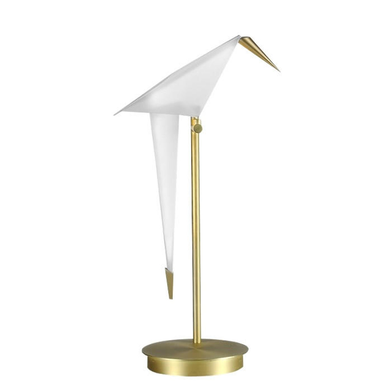 artdeco and gold table lamp