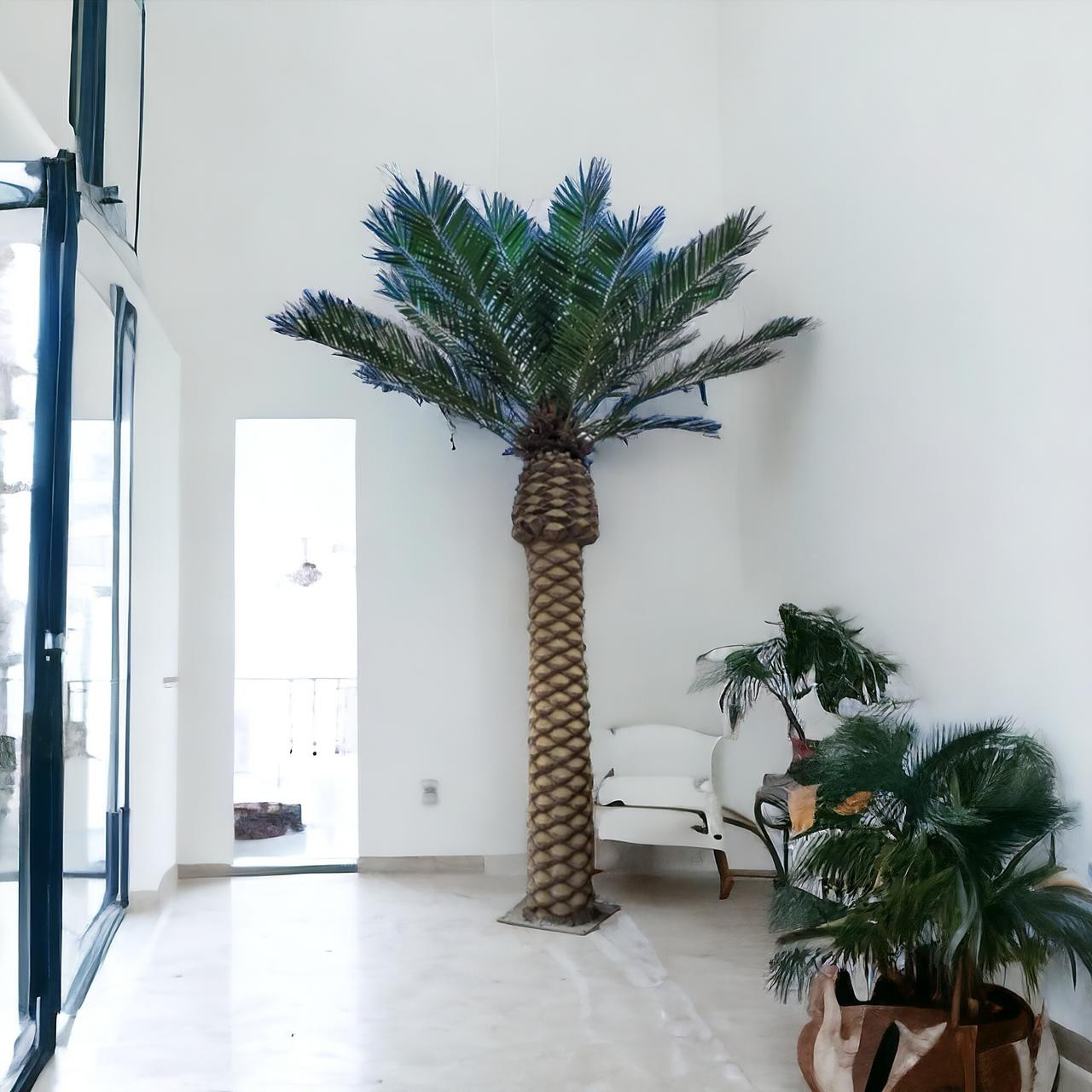fake coconut tree