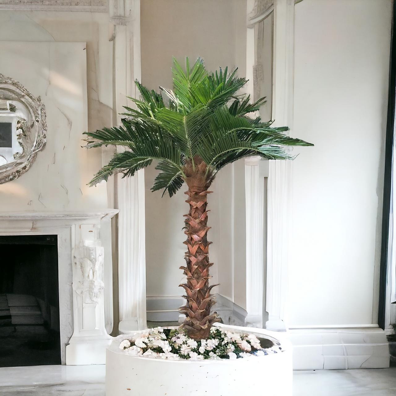faux palm tree plant