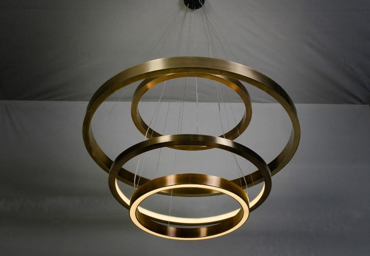 restoration hardware ring chandelier